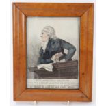 Richard Dighton (1752-1814) coloured engraving - The Specious Orator (James Christie)