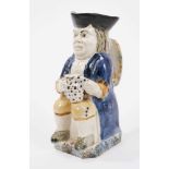 Prattware Toby jug, circa 1800