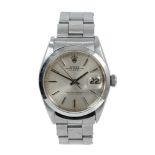 1970s gentlemen's Rolex Oyster Perpetual Date Superlative Chronometer stainless steel wristwatch, mo