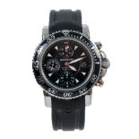 Gentlemen's Montblanc Meisterstruck Automatic Sport Chronograph wristwatch with extra bracelet in bo