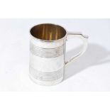 Georgian style silver mug (London 1902)