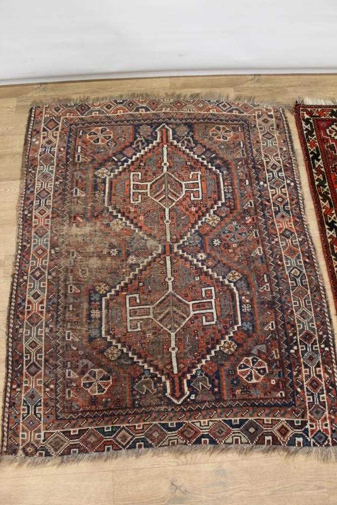 Small Persian rug, together with another - Image 2 of 7