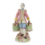 18th century Mennecy-Villeroy porcelain figure