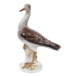 Meissen figure of a sandpiper