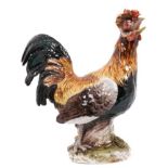 Large Meissen figure of a cockerel, model no. 394