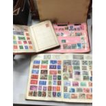 Collection of various GB and world stamp albums