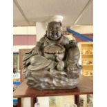 Large ceramic model of Buddha