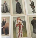 Group of period Vanity Fair lithographic prints of clergy and academics by Ape, Spy and others (18)