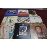 Box of approx. 50 LP records including The Beatles, Traffic, Jack Bruce, Blood Sweat and Tears, Eric