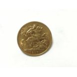 G.B. - Gold Half Sovereign Edward VIII 1910 GF-AVF (1 coin)