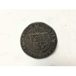 G.B. - Silver hammered Half Crown Elizabeth I, mint mark 1, 1601 F-VF (Spink Ref: 2583) (1 coin)