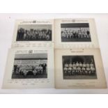 Large collection of ephemera relating to Berkshire County Rugby Club 1930s - 1970s, club photographs