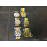 First World War pair comprising War and Victory medals named to 139520 BMBR. E. L. Smith. R.A. toget