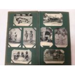 Postcard album of India and the far East