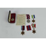 Second World War and later medal group comprising 1939-1945 Star, Atlantic Star, Italy Star and War