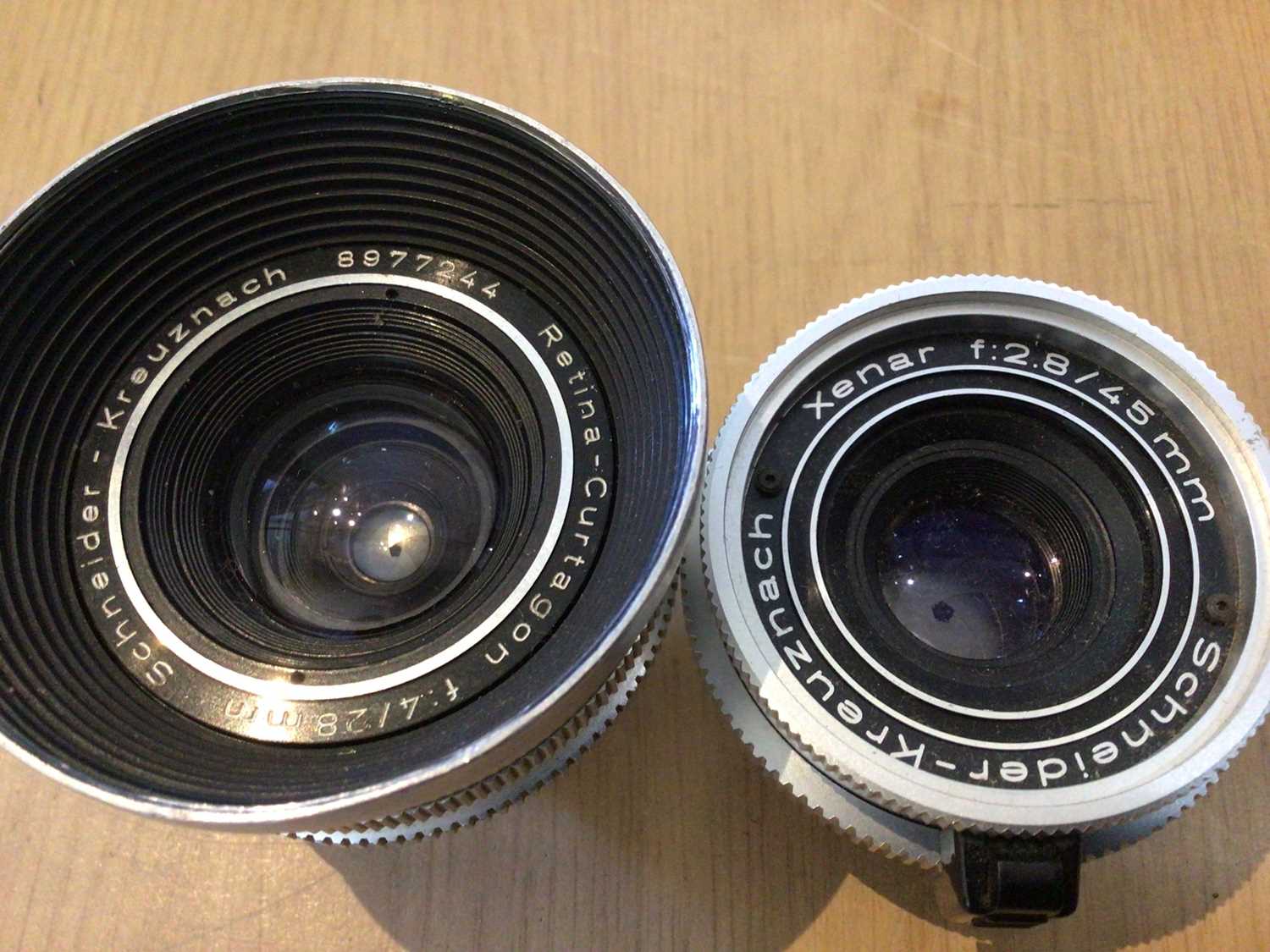 Large quantity of camera lenses and other equipment, including Dallmeyer, Voigtlander and many other - Image 12 of 26