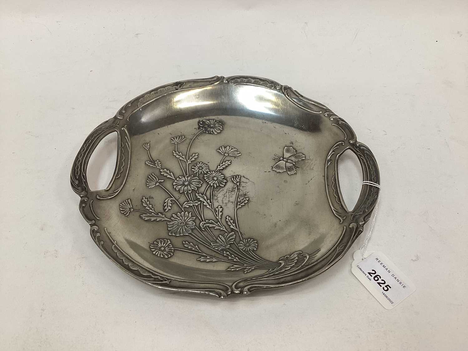 German ‘Frieling Zinn’ pewter plate