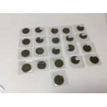 G.B. - Elizabeth II Bronze Pennies 1953 x 21 GF-GVF (21 coins)