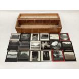 Collection of magic lantern slides and negatives