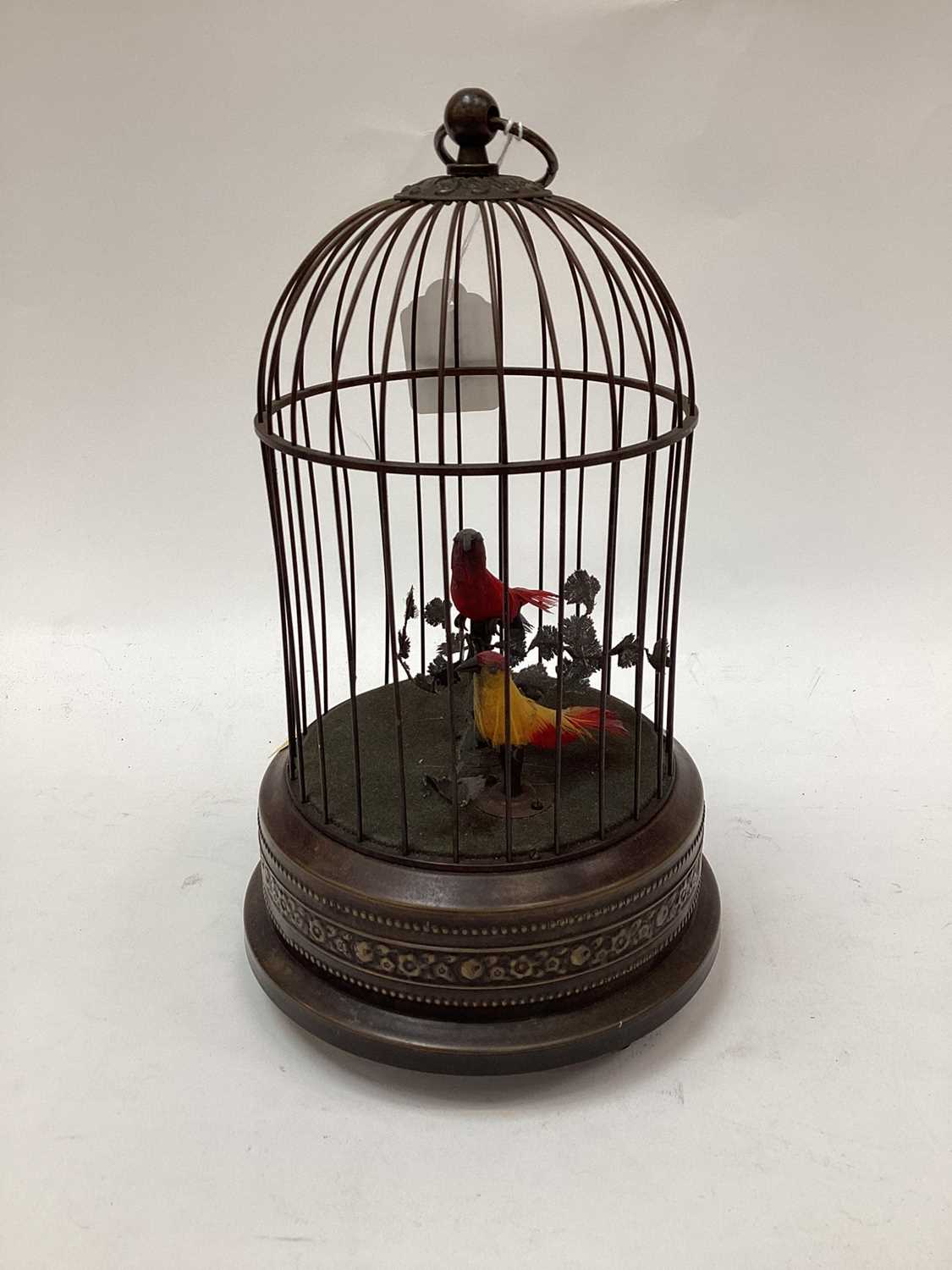 A singing birdcage automaton, 20th century