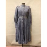 1970's Laura Ashley Dress Made in Wales label. Size 12.