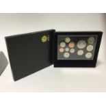 G.B. - Royal Mint proof set 2009 to include 'Kew Gardens' Fifty Pence (N.B. Cased with Certificate o