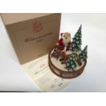 Steiff 2003 Christmas Musical Box boxed with certificate, 037795.