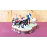 Border Fine Arts sculpture - A Helping Hand, boxed