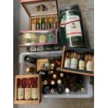 Collection of malt whisky miniatures, Bells decanter