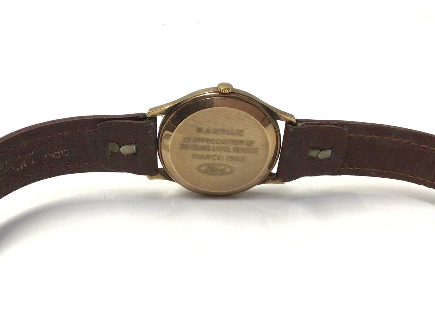 Garrard 9ct gold cased quartz wristwatch - Image 2 of 2