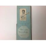 1940s Football autograph book including Chelsea