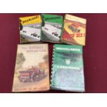 Lot vintage car racing books including history of Brooklands (one box )