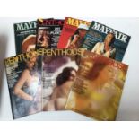 Collection of Penthouse magazines