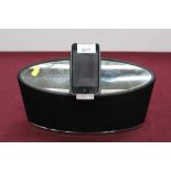 Bowers & Wilkins Zeppelin mini stereo with iPod Touch