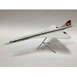 Desk model of Concorde, 64cm long