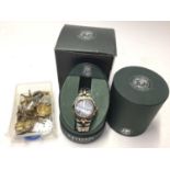 Gentlemen’s Citizen Eco Drive Chronograph wristwatch in original box, together with a group of watch