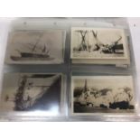 Postcards - Shipping collection included many identified liners, steam ships, wrecks, stranded vesse