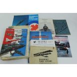 Collection of aircraft ephemera to include Royal Air Force year book 1975, No. 83 group 1943/5, hist