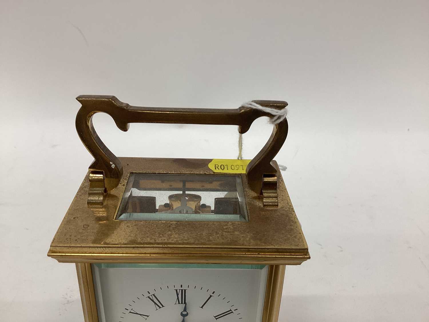 Carriage clock - Image 8 of 8