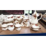 Royal Albert Old Country Roses tea and coffee service