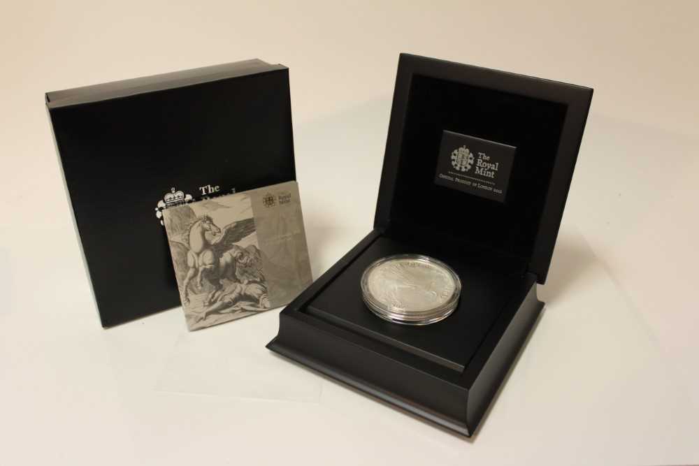 G.B. - The Royal Mint Issued silver proof £10 - The Official London 2012 (Olympic Games) U.K. 5oz co