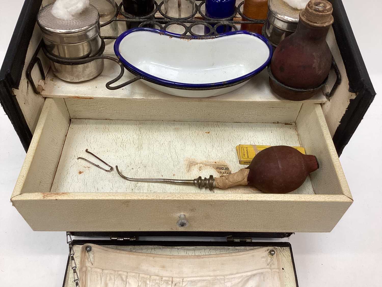 1940's / 50's travelling chemistry / chemists set in vinyl covered travelling case - Image 5 of 9