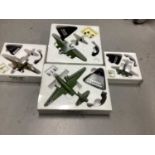 Diecast large selection of Atlas Edition models of trains and planes in original boxes (Qty)