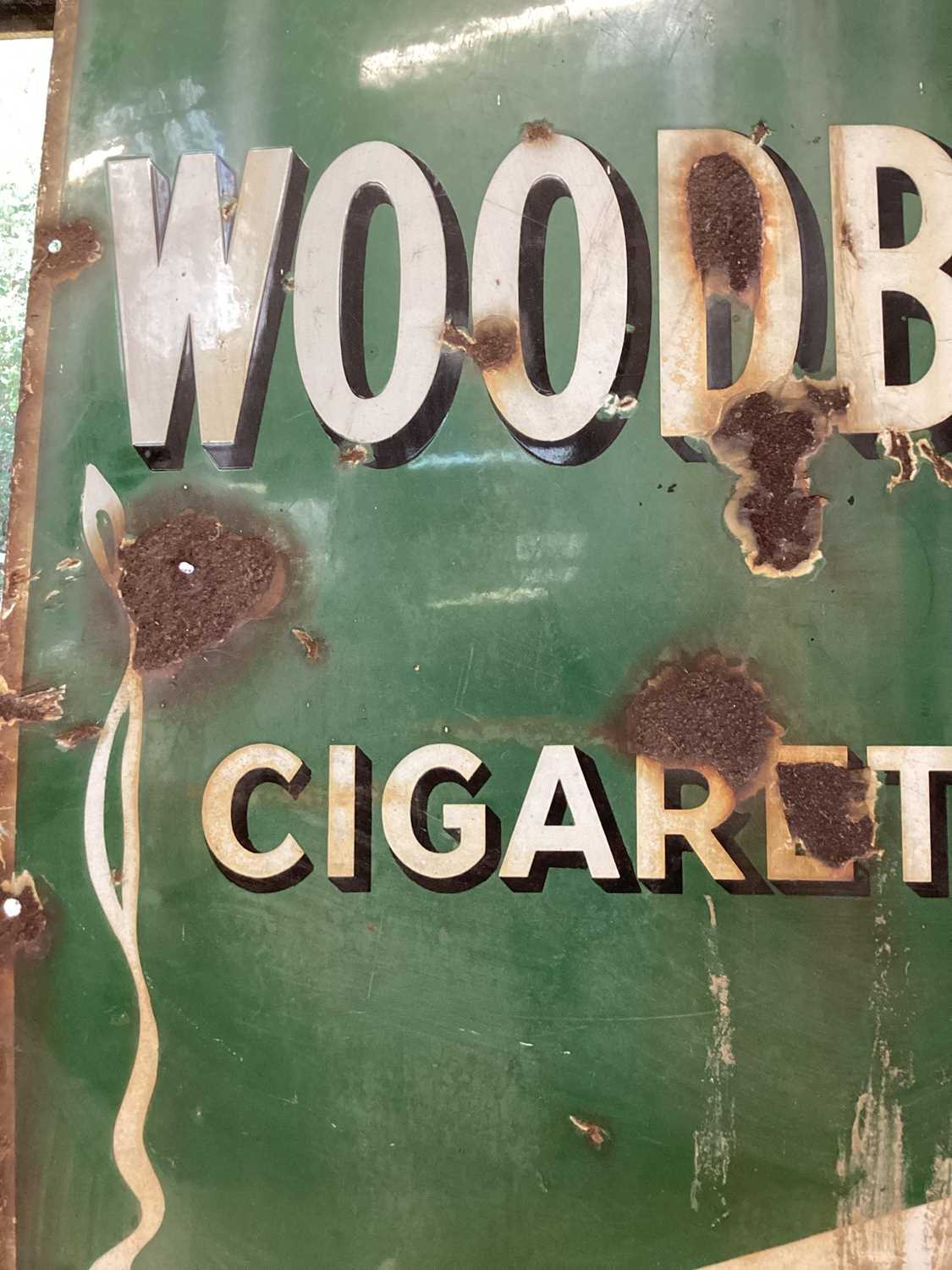 Vintage enamel advertising Wills Woodbine sign - Image 6 of 8