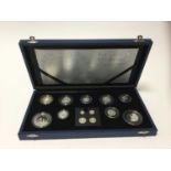 G.B. - Royal Mint silver proof '80th Birthday' thirteen coin set 2006 (N.B. Includes Maundy coins)