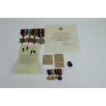 Interesting Second World War Royal Navy Volunteer Reserve medal comprising 1939 - 1945 Star, Atlanti