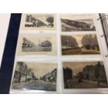 Postcrds Frinton on Sea Collection in Album including street scenes some real photographic, multivie
