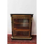 19th century boulework pier cabinet