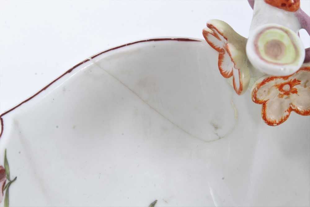 18th century Chelsea Derby porcelain sauce boat - Bild 5 aus 13