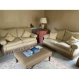Good quality pair of modern sofas, approximately 180cm wide